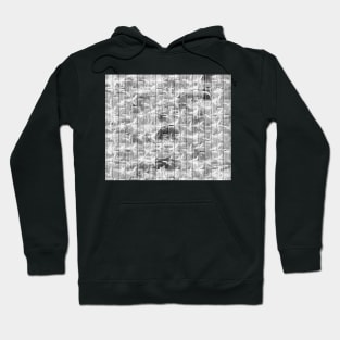 Elegant, modern pattern, silver stars and block for any occasion Hoodie